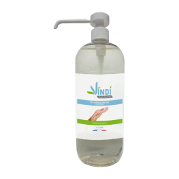 Gel hydroalcoolique flacon pompe de 1L | Fabrication Française