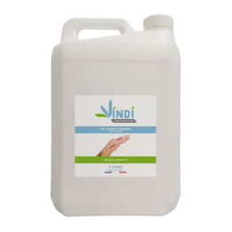 Gel hydroalcoolique bidon de 5L - Vindi Désinfectant