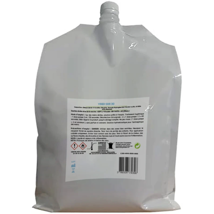Solution hydroalcoolique Bidon de 5L | Fabrication Française