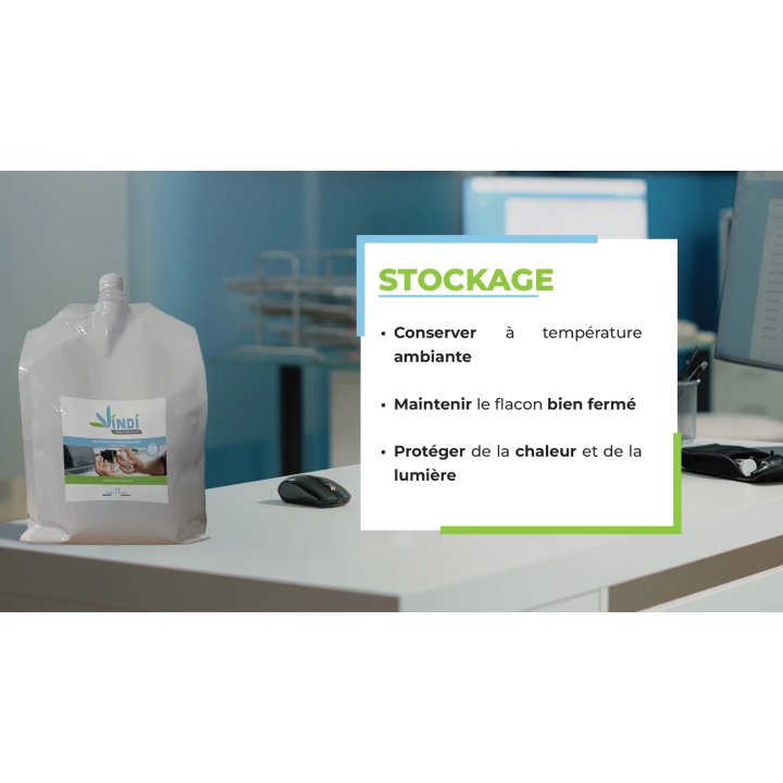 Solution hydroalcoolique Bidon de 5L | Fabrication Française