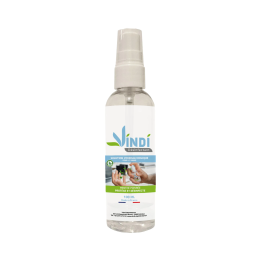 Solution hydroalcoolique menthe poivrée - 100ml | Fabrication Française