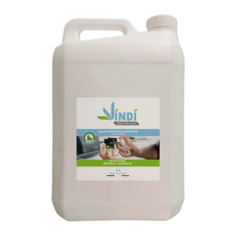 Solution hydroalcoolique menthe poivrée bidon 5L Fabrication Française