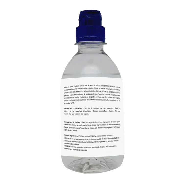 Alcool modifié 70° flacon de 250ml - Vindi Désinfectant