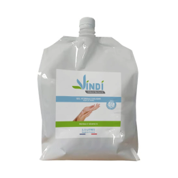 Gel hydroalcoolique poche écorecharge de 2,5l | Fabrication Française