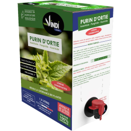 Purin d’Ortie Naturel pour Plantes & Potager - BIB 1,5L | Vindi Jardin