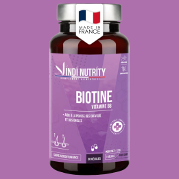 Biotine, Zinc & Sélénium – Cheveux, Peau & Ongles | Vindi Nutrity