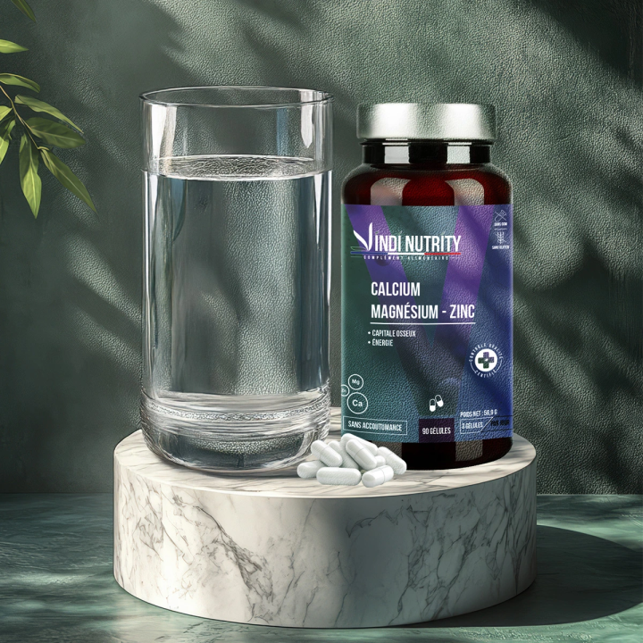 Calcium Magnésium Zinc – Os & Muscles | Vindi Nutrity