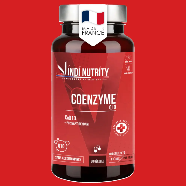 Coenzyme Q10 – CoQ10 Ubiquinone | Vindi Nutrity