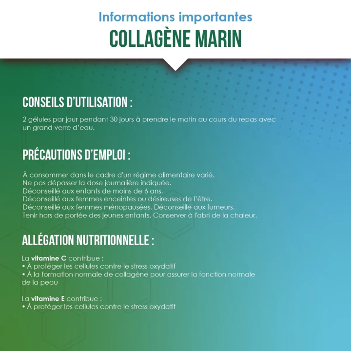 Collagène Marin, Acide Hyaluronique & Vitamines | Vindi Nutrity