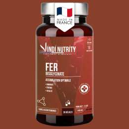Fer Bisglycinate & Vitamine C – Fatigue | Vindi Nutrity