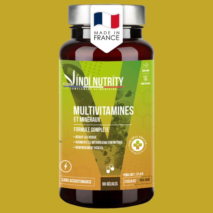 Multivitamines & Minéraux – 13 Vitamines & 6 Minéraux | Vindi Nutrity