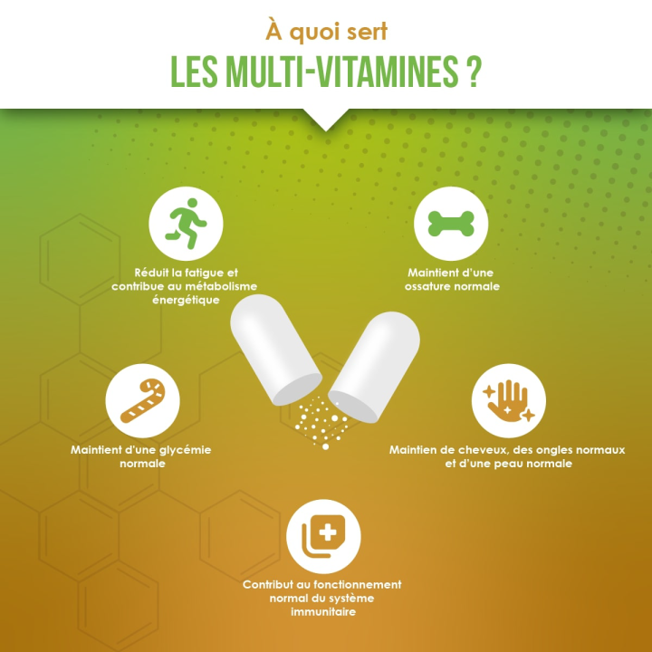 Multivitamines & Minéraux – 13 Vitamines & 6 Minéraux | Vindi Nutrity