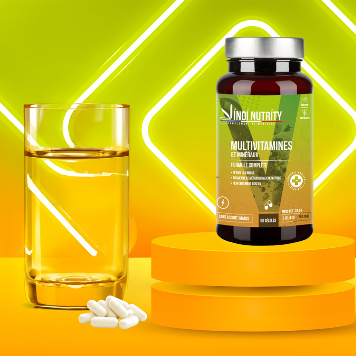 Multivitamines & Minéraux – 13 Vitamines & 6 Minéraux | Vindi Nutrity