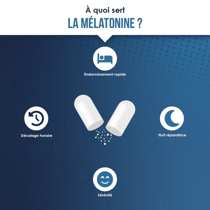 Mélatonine 1,9 mg – Endormissement & Plantes | Vindi Nutrity