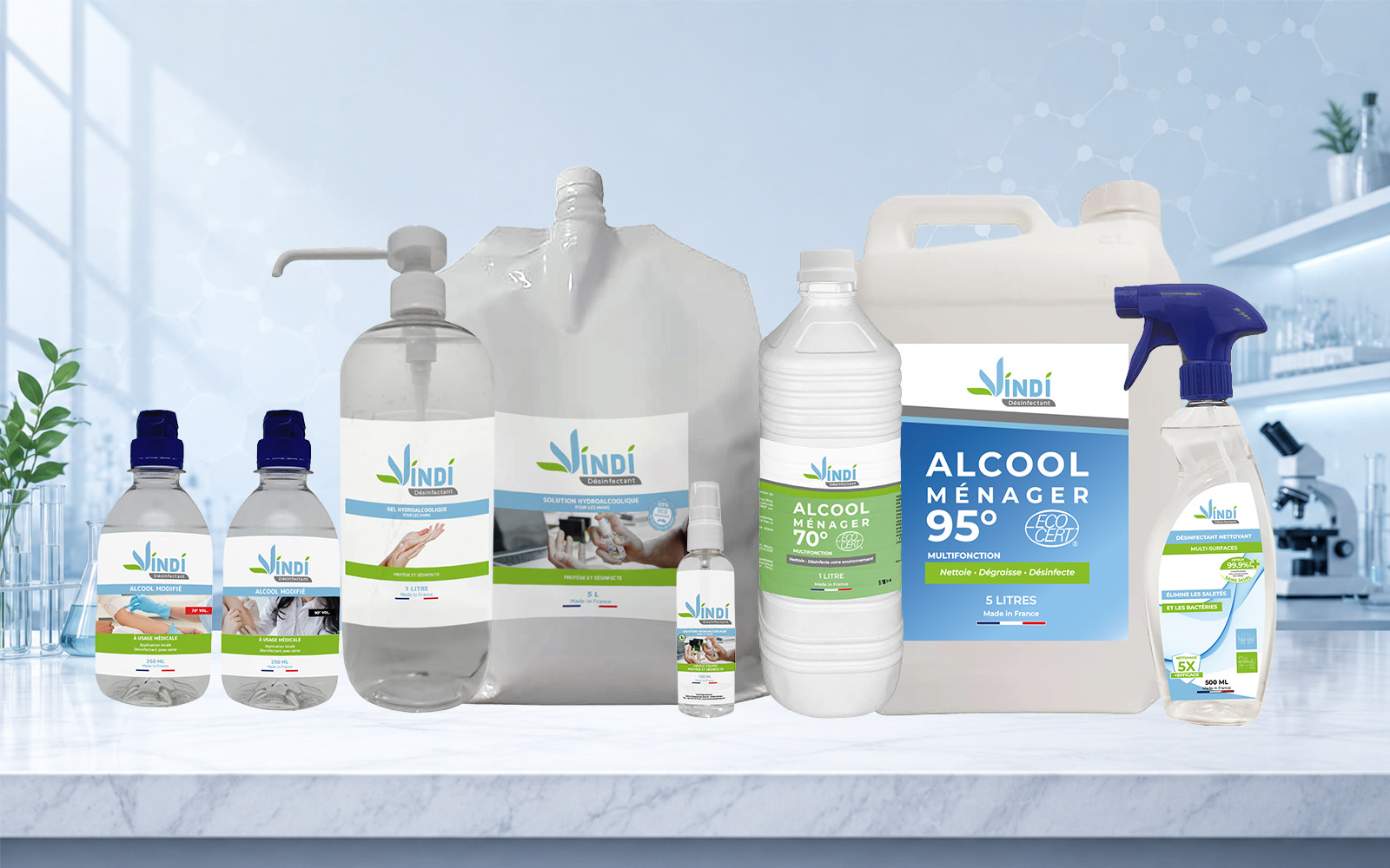 Produits Vindi Désinfectant